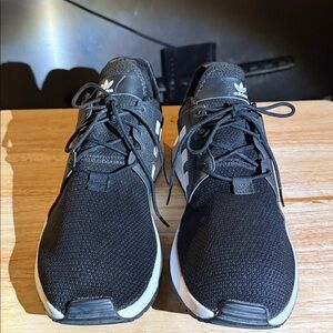 Adidas Men Black and White Running Shoes